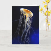 カード-漂うレース カード (黄色い花)