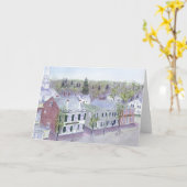 カード-煉瓦店博物館 カード (黄色い花)