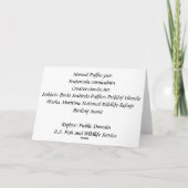 カード/私のバレンタインではないですか。 シーズンカード (裏面)