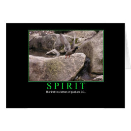 カード: 精神-はえ-ゴール: 行って下さい!