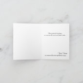 カード | 結婚式の日に (内部)