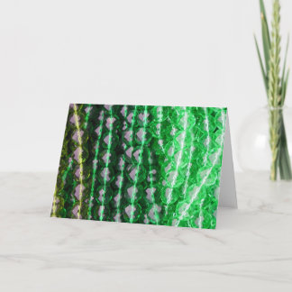 カード、"緑のビーズ" カード