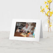 カード、"過します悪い日"を カード (黄色い花)