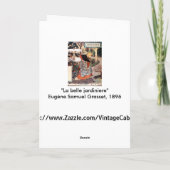 カード: 1月の月 - 1月 カード (裏面)