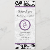 カード#2の結婚式 プログラム (正面)