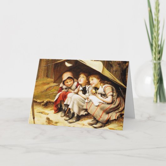 カード: 3匹の子猫 カード (正面)