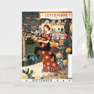 カード: 9月 - Septembre カード