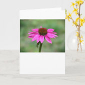 カード、Coneflower カード (黄色い花)