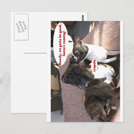 カード: Crapola ポストカード (正面/裏面)