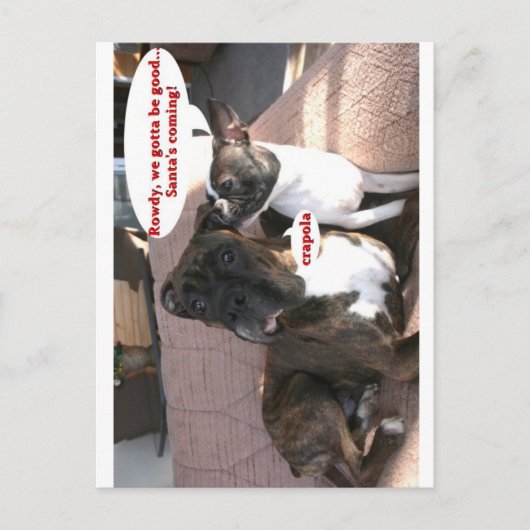 カード： Crapola ポストカード (正面)