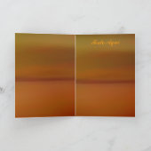 カード – Feliz Cumpleanos – パパ (内部)