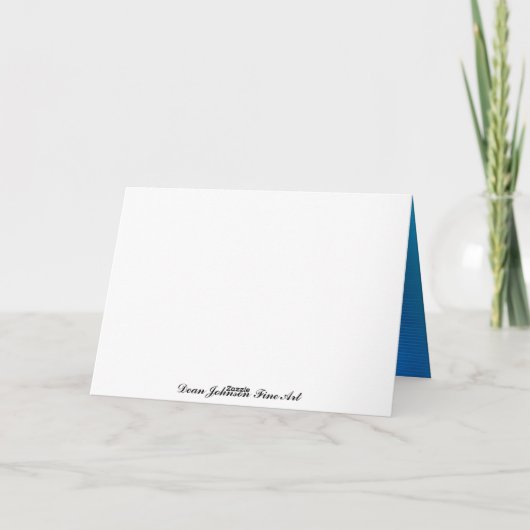 カード- Feliz Cumpleaños - Azul カード (裏面)