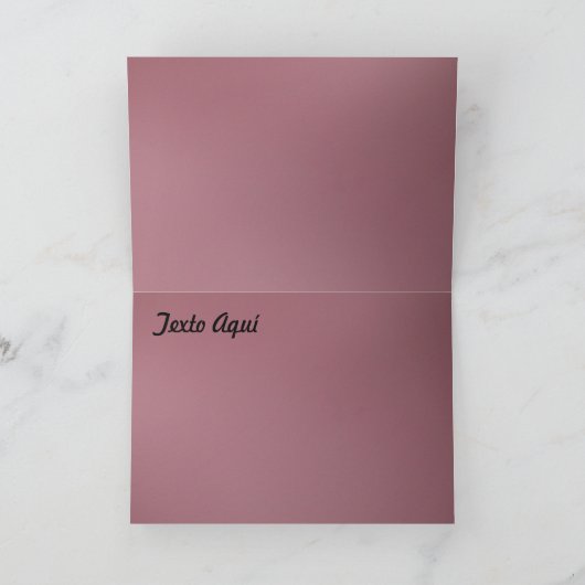 カード – Feliz Cumpleanos - Margarita Rosa (内部)