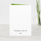 カード- Feliz Cumpleaños miのhija -ローザローザ カード (裏面)