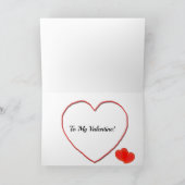 カード – Greeting - Be Mine (写真テンプレート) (内部)