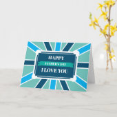 カード – Happy Father's Day (黄色い花)