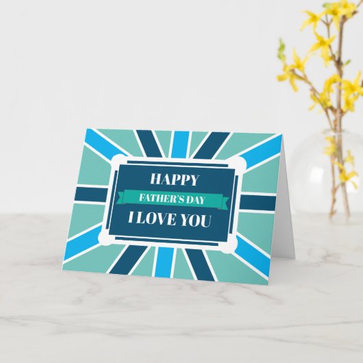 カード – Happy Father's Day (黄色い花)