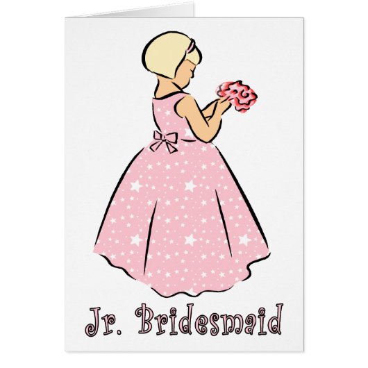 カード： Jr Bridesmaid (正面)