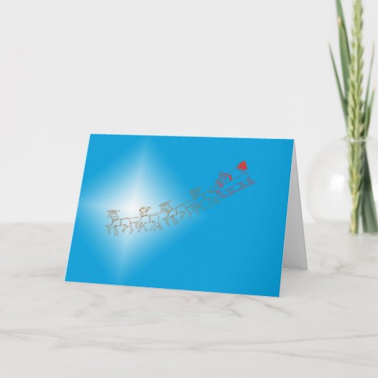カード – Santa and Sleigh (正面)