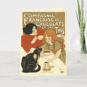 カード: Steinlen - Compagnie Francaise des Chocolat シーズンカード