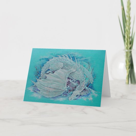 カード – Winter Dragon (正面)