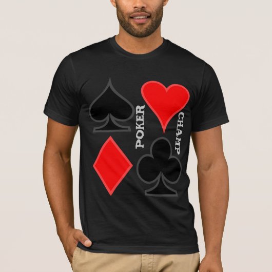 カードTシャツを遊ぶこと Tシャツ (正面)