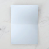 ""カードw/Cuteバセットハウンドありがとう サンキューカード (内部)