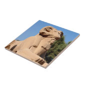 カーナック神殿の羊頭のスフィンクス - エジプト タイル (側面)