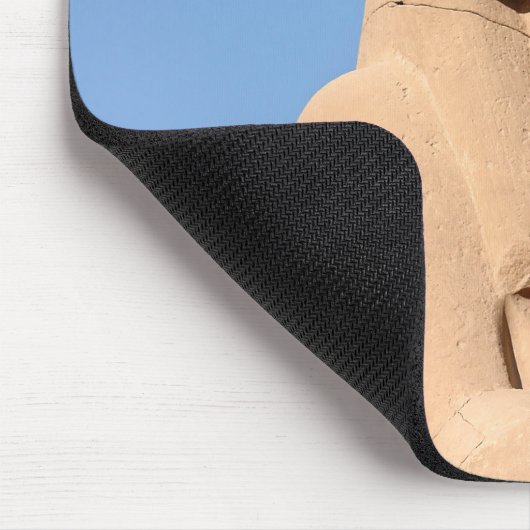 カーナック神殿の羊頭のスフィンクス - エジプト マウスパッド (コーナー)