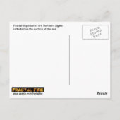 カーナック - オーロラ ポストカード (裏面)