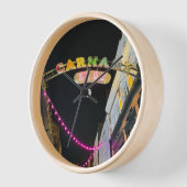 カーナビ通りソーホー通りライツロンドンイングランド 壁時計 (傾斜)