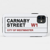 カーナビ通りロンドン・イングランド – スイング! Case-Mate iPhoneケース (裏面(横))