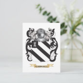 カーナルコート・オブ・アームズ(家紋) ポストカード (スタンド正面)
