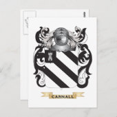カーナルコート・オブ・アームズ(家紋) ポストカード (正面/裏面)