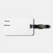 カーナルフォン城ウェールズ。 ラゲッジタグ (裏面横)