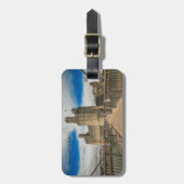 カーナルフォン城ウェールズ。 ラゲッジタグ (正面縦)