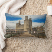 カーナルフォン城ウェールズ。 ランバークッション (ブランケット)
