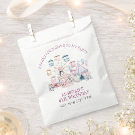 カーニバルかわいい誕生日バジェットありがとう フェイバーバッグ