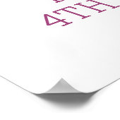 カーニバルかわいい誕生日バジェットへようこそ ポスター (角)