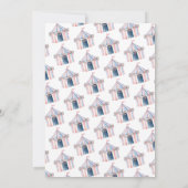 カーニバルかわいい誕生日バジェット招待状 招待状 (裏面)