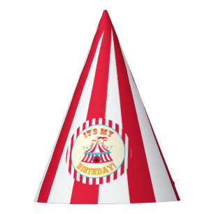 カーニバルかサーカスのパーティー パーティーハット