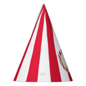 カーニバルかサーカスのパーティー パーティーハット (左)