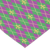 カーニバルのアーガイル柄のなテーブルのランナー ショートテーブルランナー (コーナー)