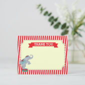 カーニバルのサーカスはメッセージカード感謝していしています 招待状 (スタンド正面)