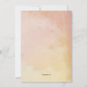 カーニバルのテントの招待状 招待状 (裏面)