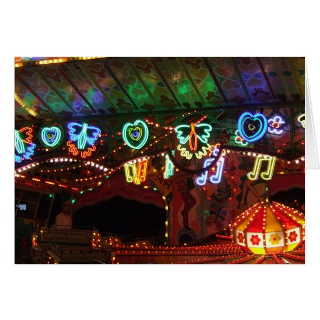 カーニバルのネオン (正面横)