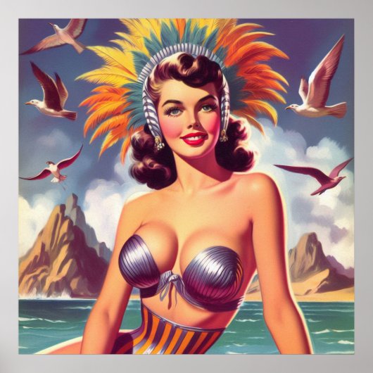 カーニバルのピンアップ ポスター (正面)