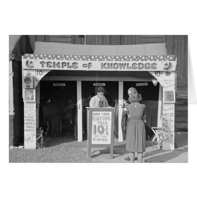 カーニバルの占い師1938年 (正面横)