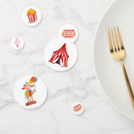 カーニバルの誕生会の紙吹雪 コンフェッティ