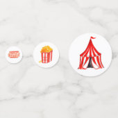 カーニバルの誕生会の紙吹雪 コンフェッティ (正面)